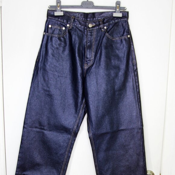 BNWT SS25 DR. DENIM OMAR STEEL BLUE COAT DENIM JEANS 28 - Picture 2 of 15